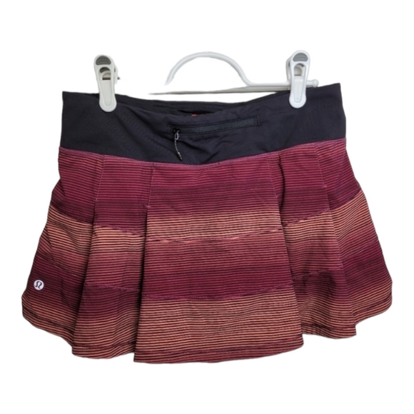Lululemon Pace Rival skirt - Simply Radiant Pink Paradise tennis skirt skort 6 - Picture 5 of 16